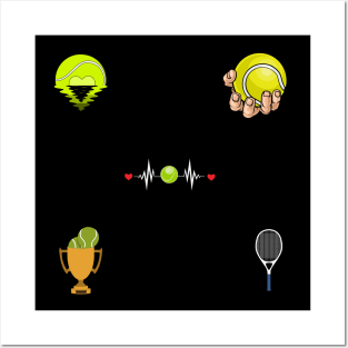 Tennis Lover Posters and Art